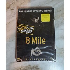 8 Mile DVD Eminem Rap Battles Music Video Full Screen New Sealed